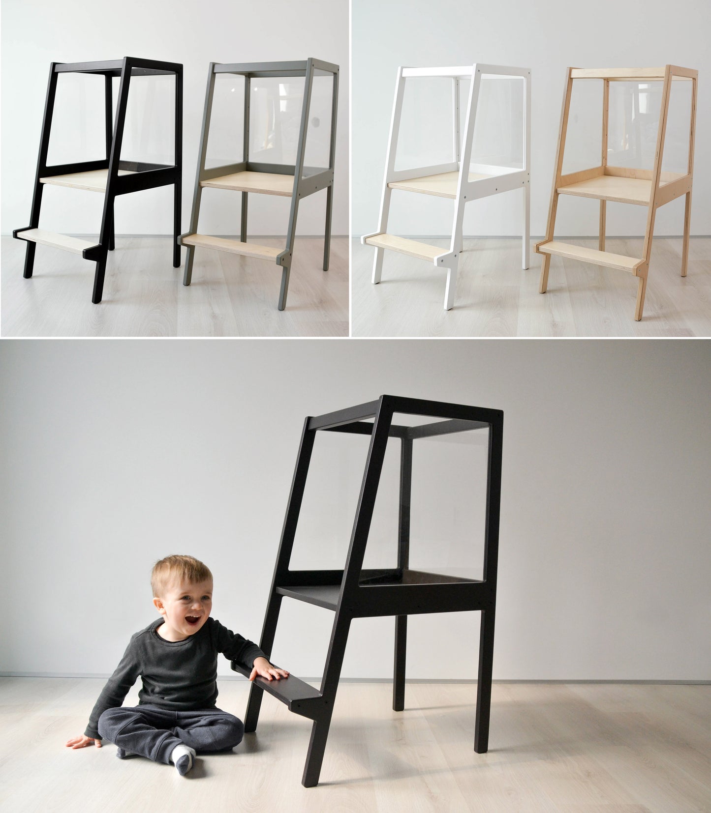Convertible Helper Tower - Сompact edition - Super Light and Small, Learning Stool - СV-12