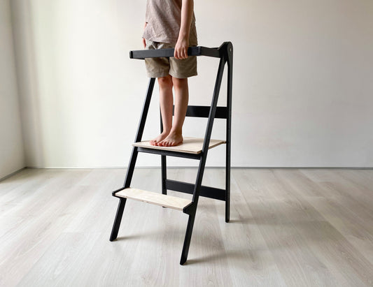 Folding Adjustable Height Helper Tower