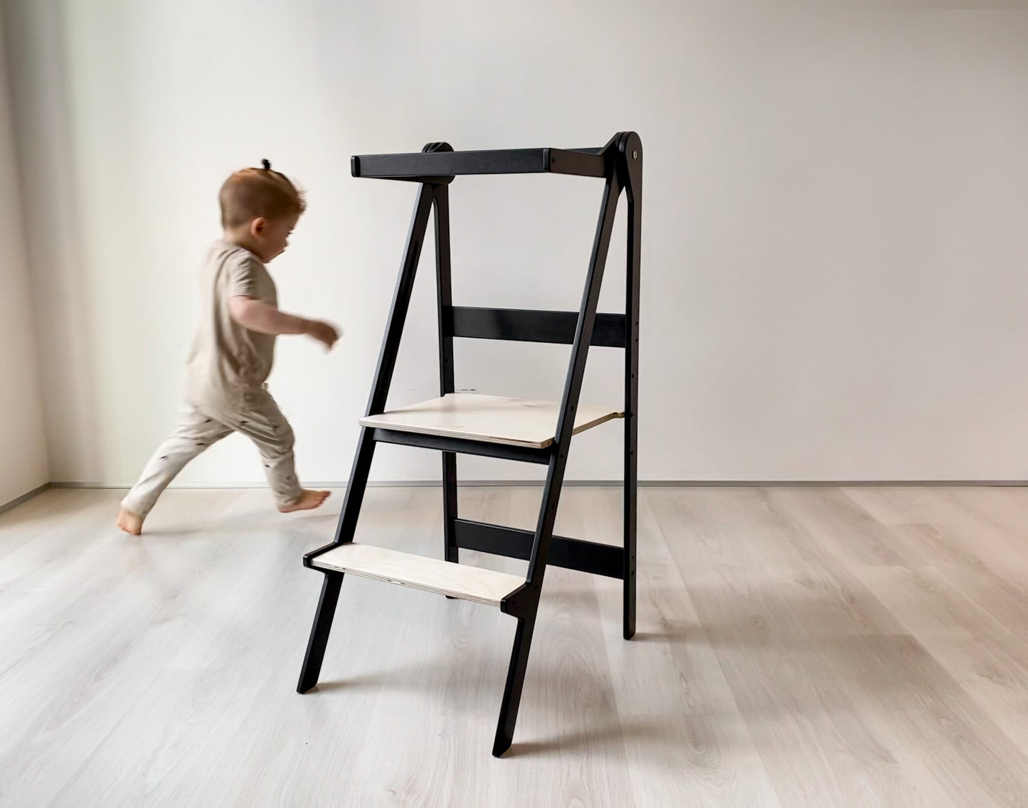 Folding Adjustable Height Helper Tower