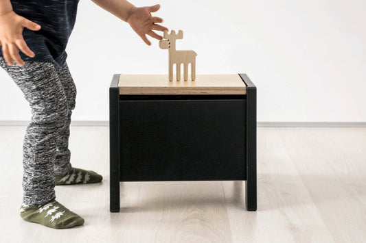 Step Stool/Chair/Toy Box - 3in1