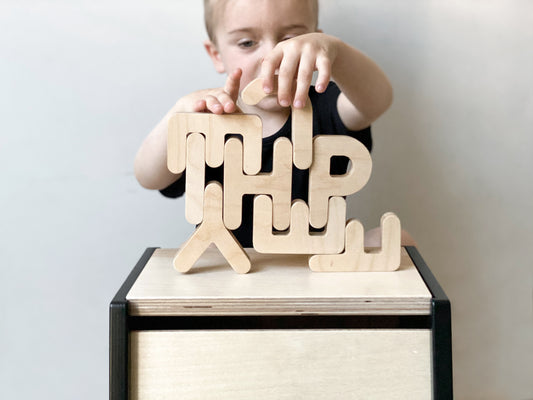 ABC Wooden Alphabet Balancing Toy