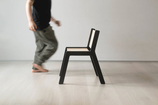 Chair with Back - 26 cm,31 cm,35 cm seat height - additional chair for Convertible Helper Tower, Multifunctional Learning Stool - Chair Back