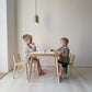 Table for TWINS - with 2 chairs and 2 drawers - for 1,5 to 8 years kids