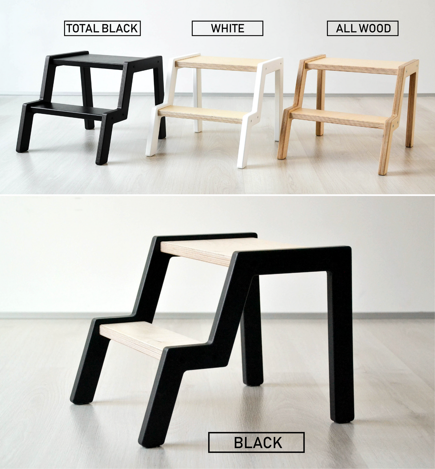 Toddler Step Stool, Montessori Learning Stool