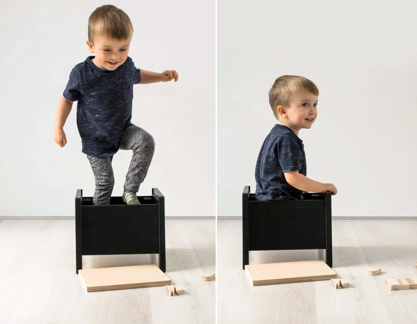 Step Stool/Chair/Toy Box - 3in1