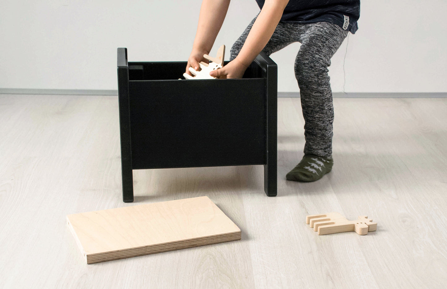 Step Stool/Chair/Toy Box - 3in1