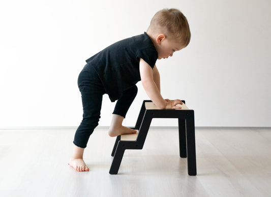 Підставка східчаста для малюків, навчальний розвиваючий стілець Монтессорі