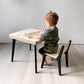 Table with Drawer and Chair for 1,5 to 8 years kids