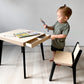 Table with Drawer and Chair for 1,5 to 8 years kids